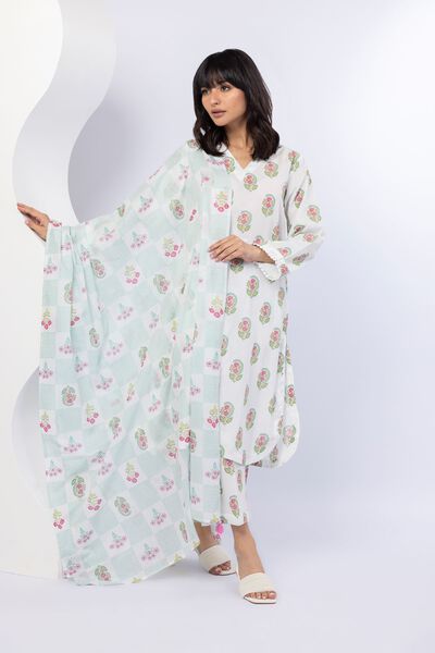 Printed | Cambric | Pants | AED 48.00