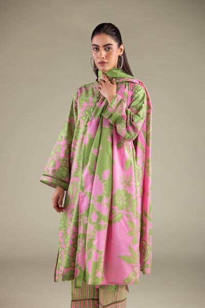 Printed | Lawn | Floral Summer Dupatta | AED 80.00