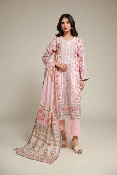 Embroidered | Textured Lawn | Fabrics 3 Piece | AED 180.00