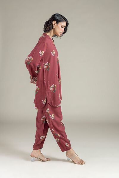 Printed | Marina | Floral Pants | AED 60.00