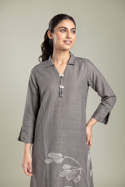 Embroidered | Light Khaddar | Kurta | AED 180.00