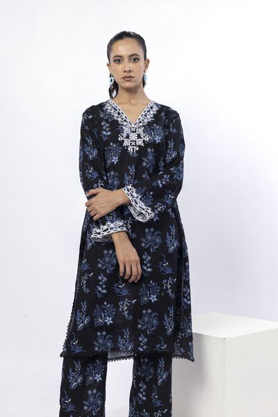 Embroidered | Light Khaddar | Fabrics 2 Piece | Top and Bottom | AED 50.00