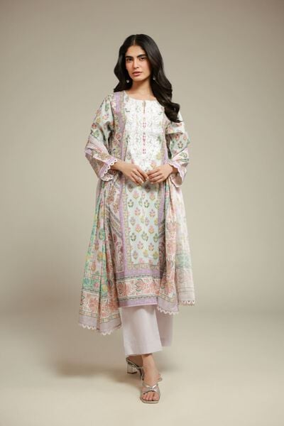 Embroidered | Textured Lawn | 3-Piece Tailored Lawn | AED 250.00