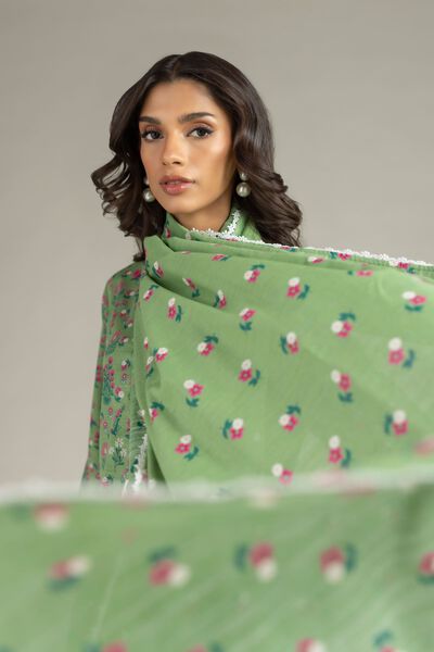 Printed | Textured Cotton | Dupatta | AED 70.00