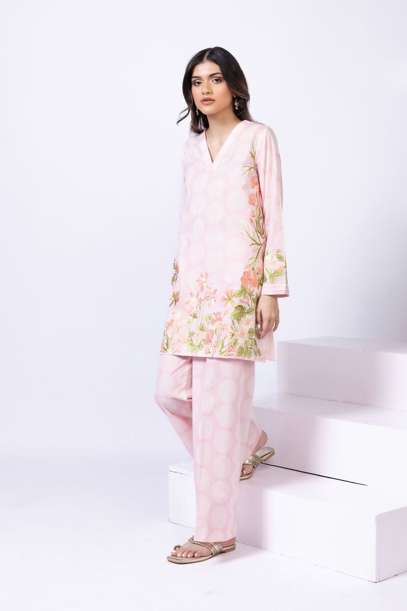 Embroidered | Cambric | Kurta | AED 70.00