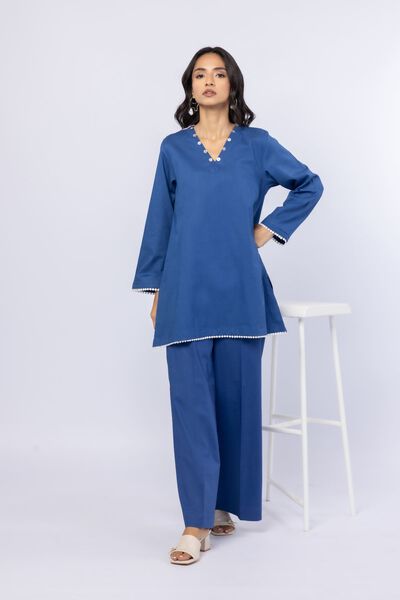 Dyed | Crosshatch Poplin | Pants | AED 18.00