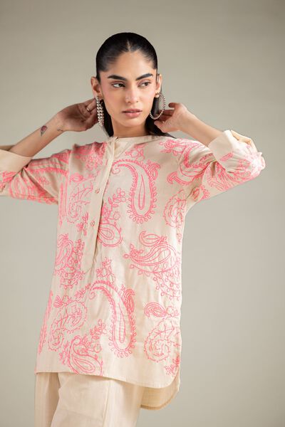 Textured Cotton | Shirt | AED 78.00