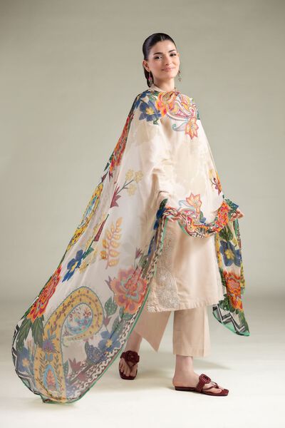 Embroidered | Chiffon | Dupatta | AED 130.00