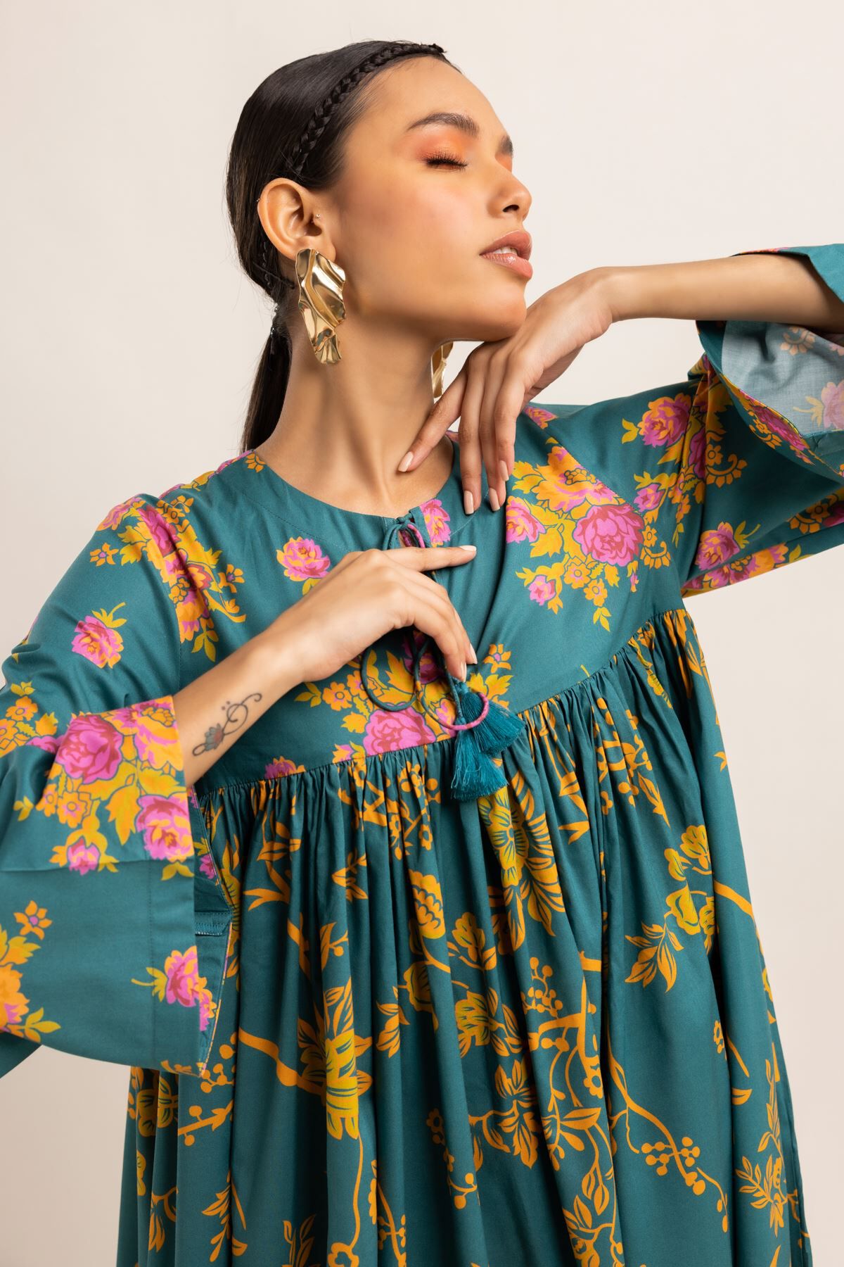 Khaadi peplum shirts discount