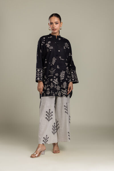 Embroidered | Heavy Textured Cotton | Fabrics 2 Piece | Top and Bottom | AED 200.00