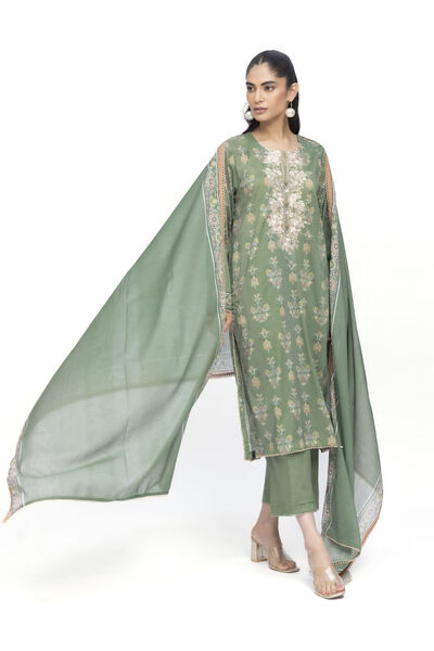Embroidered | Lawn | Fabrics 3 Piece | AED 160.00