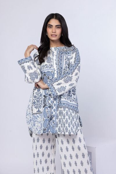 Printed | Ripple Crinkle | Kurta | AED 100.00