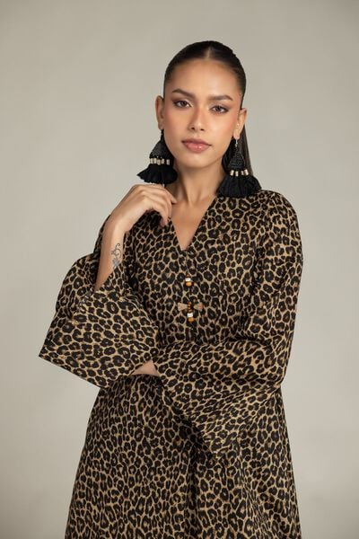 Printed | Cambric | Long Cambric Kurta | AED 150.00