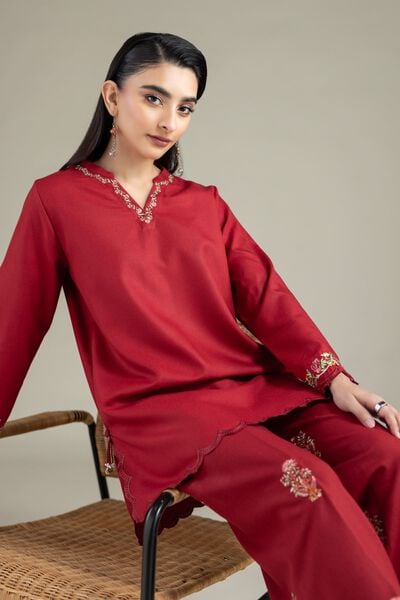 Embroidered | Heavy Blended Viscose | Kurta | AED 160.00