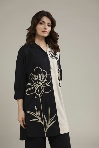 Embroidered | Heavy Textured Cotton | Kurta | AED 140.00