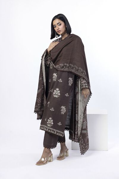 Embroidered | Khaddar | Tailored 3 Piece | AED 280.00