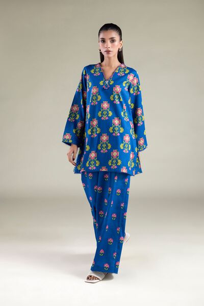 Printed | Cotton Dobby | Pants | AED 80.00