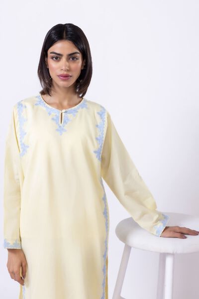 Embroidered | Cambric | Kurta | AED 120.00