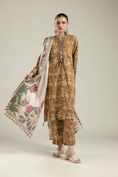 Raw Silk | 3-Piece Co-ord Set | AED 129.00