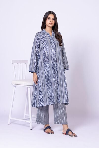 Printed | Textured Cotton | Pants | AED 60.00