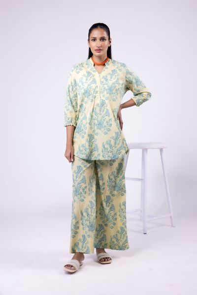 Printed | Ripple Crinkle | Kurta | AED 36.00