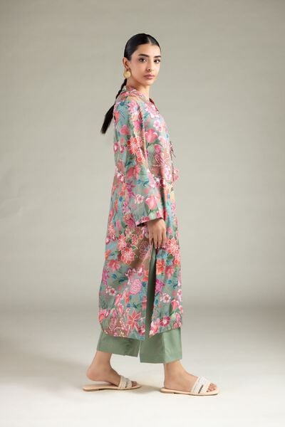 Printed | Polyester Silk | Pants | AED 80.00