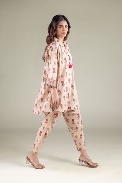 Printed | Cambric | Smart Floral Shalwar | AED 80.00