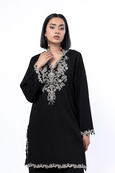 Embroidered | Heavy Textured Cotton | Fabrics 2 Piece | Top and Bottom | AED 140.00
