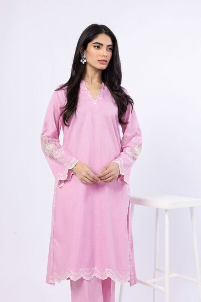 Embroidered | Linen Cotton | Kurta | AED 140.00