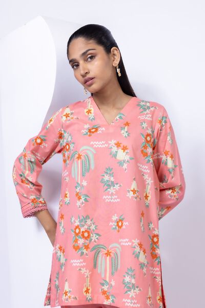 Printed | Cambric | Kurta | AED 56.00