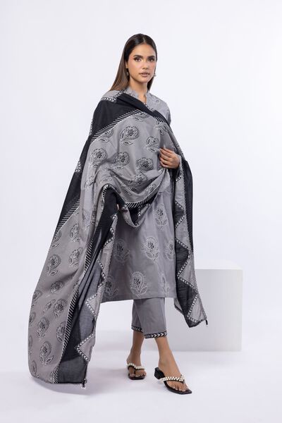 Printed | Slub Lawn | Dupatta | AED 80.00