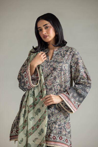 Embroidered | Lawn | Fabrics 3 Piece | AED 90.00