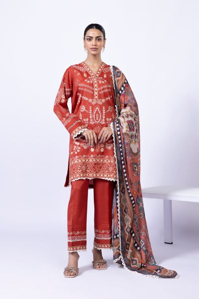 Embroidered | Thai Silk | Pants | AED 36.00
