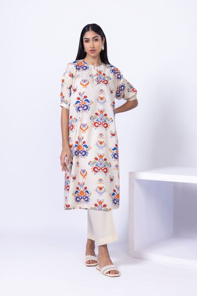 Printed | Cambric | Kurta | AED 40.00