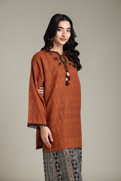 Embroidered | Light Khaddar | Fabrics 2 Piece | Top and Bottom | AED 130.00