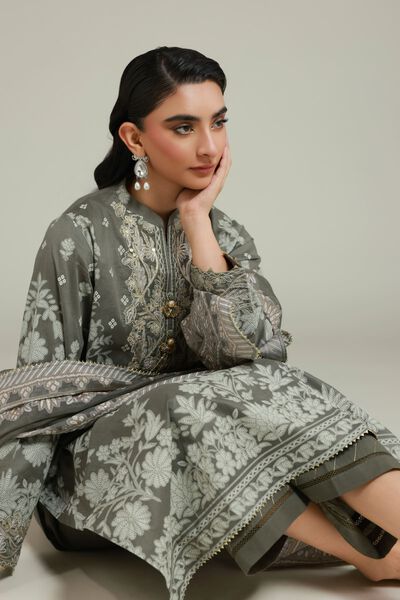 Embroidered | Cambric | Fabrics 3 Piece | AED 230.00