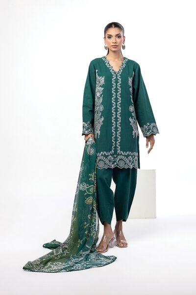 Embroidered | Crosshatch | Fabrics 3 Piece | AED 220.00