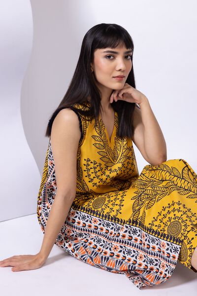 Printed | Cotton Viscose | Kurta | AED 60.00