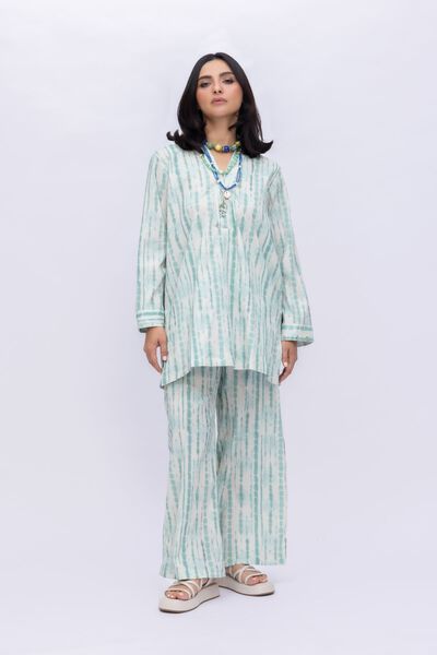 Printed | Ripple Crinkle | Pants | AED 72.00