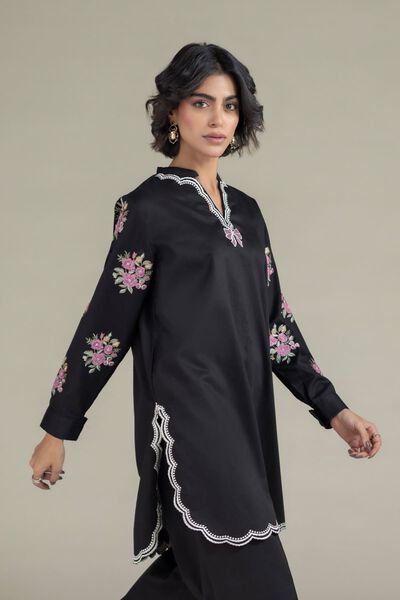 Embroidered | Textured Cotton | Kurta | AED 160.00