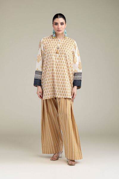 Printed | Cambric | Printed Cambric Shalwar | AED 80.00
