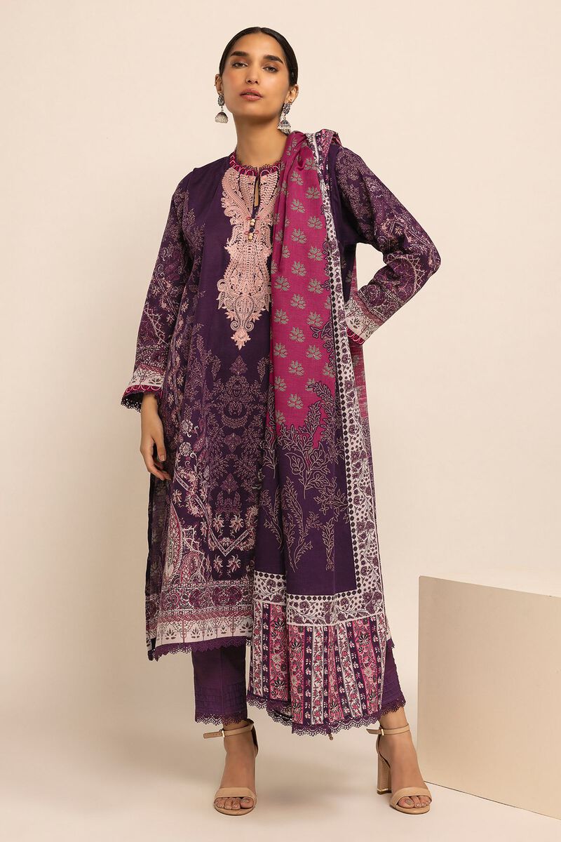 Embroidered | Light Khaddar | Fabrics 3 Piece | null