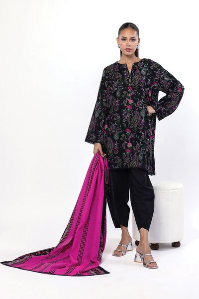 Printed |Khaddar | Fabrics 3 Piece | AED 120.00