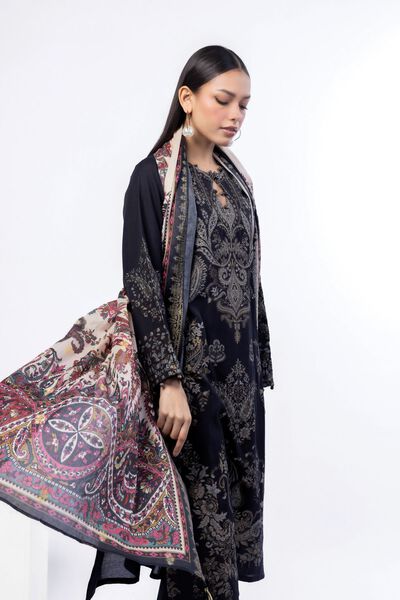 Dyed | Jacquard | Tailored 3 Piece | AED 280.00