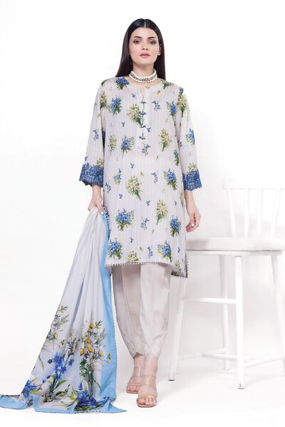 Embroidered | Lawn | Fabrics 3 Piece | AED 80.00