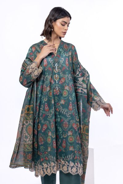 Embroidered | Lawn | Fabrics 3 Piece | AED 180.00