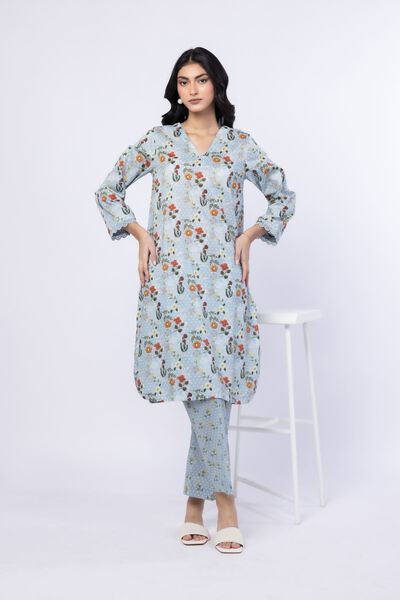Printed | Cambric | Pants | AED 48.00