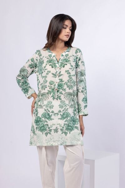 Printed | Swiss Voile | Kurta | AED 200.00