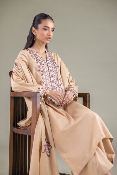 Embroidered | Cambric | Kurta | AED 150.00
