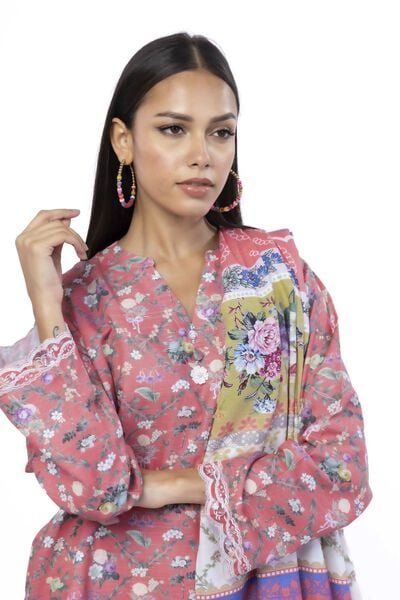 Embroidered | Blended Khaddar | Fabrics 3 Piece | AED 180.00